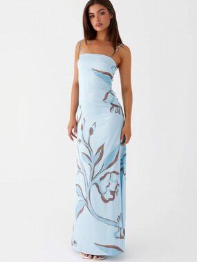 gabriana maxi dress Peppermayo Exclusive Gabriana Maxi Dress Sage
